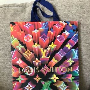 Louis Vuitton holiday shopping bag